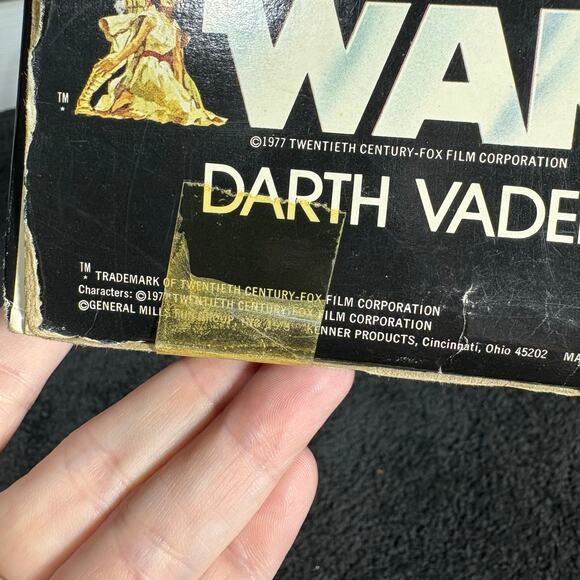 Vintage Star Wars Darth Vader 15" Action Figure - New In Box - 1977/78 - Kenner - Picture 10 of 10